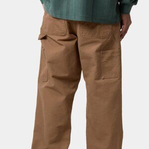 Carhartt Brown Single Knee Pant--- Hamilton Brown (rinsed)